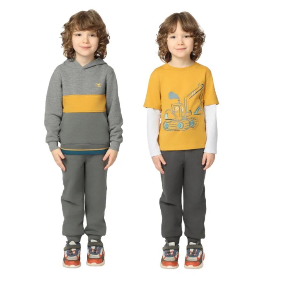 KHQ Kids' 4-piece Playwear Set Yellow 4T